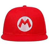 Gorra béisbol Mario Venta al por mayor Mario cosido bordado niño niña gorra de béisbol Cosplay plano Casual Hip Hop sombrero viaje al aire libre sombrero para el sol