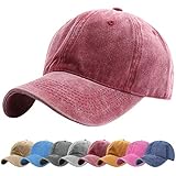 Voqeen Gorra Unisex Gorra de Béisbol Sombrero Ribete Béisbol Retro Snapback Ajustable Fishion Algodón Sombrero