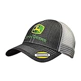 John Deere Toddler Kids Dark Denim Meshback Cap-Charcoal-Os