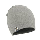 Newin Star Gorro de Tricot,Sombrero Unisexo para recién Nacido Bebé,100% Algodón/Gris