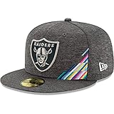 New Era Gorra 59Fifty Crucial Catch RaidersEra de Beisbol Baseball (7 7/8 (62,5 cm) - Negro)