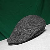 AMZ Tapas para Hombre Tweed Planas Mount Hood Unisex Gorra Plana,H,M