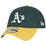 New Era 9Forty Adjustable Curve Cap ~ Oakland Athletics