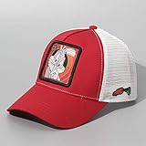 sdssup Explosión Dragon Ball Animal Hat Europa y América Gorra de béisbol Marca Tide Serie de Dibujos Animados Dragon Ball Cap Net Hat Conejo 3 Ajustable