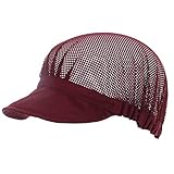 MISEMIYA - Gorro Visera Gorro Visera Unisex Gorro Cocina Gorro Chef Gorro COCINERA Gorro Cocinero Ref.915 - Granate, Pack* 1 Pcs