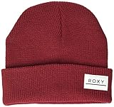 Roxy Island Fox - Gorro con Dobladillo Gorro con Dobladillo, Mujer, Tibetan Red, 1SZ