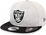 New Era Gorra Snapback 9FIFTY NFL Jersey Essential Oakland Raiders Gris-Negro - S/M