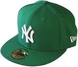 New Era York Yankees 59fifty Cap MLB Basic Green/White - 7 1/8-57cm