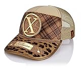 Xtress Exclusive gorra de diseño en tonos marrones para hombre y mujer.