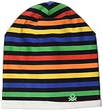 United Colors of Benetton (Z6ERJ) Cappello Juego de accesorios de invierno, Negro 902, Kl para Niños