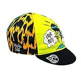 Cinelli Stevie Gee - Gorra de Ciclismo, Unisex, Gorra de Ciclismo, C00SG2, Mira hacia Fuera, Talla única