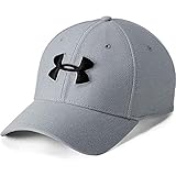 Under Armour UA Men's Heathered Blitzing 3.0, Gorra Hombre, Steel/Steel/Black, L/XL