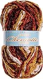 Hilo de chenilla aterciopelada para Tejer Punto Crochet o Ganchillo CHEVIOTTE MULTICOLOR de TORRIJO 85g (1 unidad * 85g) | Multicolor-12664