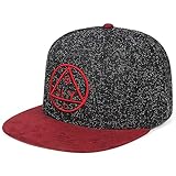 Gorra de Beisbol Snapback Gorra Snapback De Calidad Bordado De Triángulo Redondo Marca Gorra De Béisbol De ala Plana Gorra Hip Hop Juvenil Y Gorra para Niños Niñas Garros