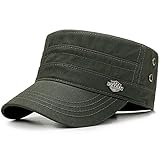 Yooeen Gorra Militar Algodón Gorra Plana Gorra de Campo Gorra de Béisbol Hombres Mujeres Army Military Cap Gorra