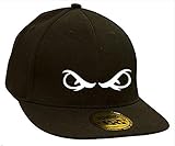 Gorro de béisbol. Gorra con visera plana EYES Hip-Hop RICH Bad Hair Day