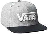 Vans Herren Drop V Ii Snapback Baseball Cap, Grau (Heather Grey Black), One size