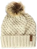 Roxy Blizzard - Gorro con Pompón Gorro con Pompón, Mujer, Angora, 1SZ