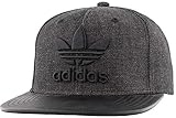 adidas Originals Gorra para Hombre, diseño de tráilo, Color Negro y Negro, Talla única