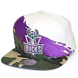 Gorras Milwaukee Bucks Hwc Paintbrush Camo Snapback - Mitchell & Ness