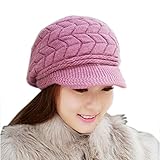 Overdose Gorras De Punto Elegante Flor Casual Punto Crochet Gorro De Invierno Gorra De Invierno Boina Nueva Suave Moda Mujeres Sombrero