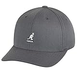 Kangol Wool Flexfit Baseball Gorra de béisbol, Grey (Dark Flannel), L/XL para Hombre