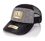 Xtress Exclusive Gorra negra y gris para hombre y mujer.