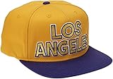 adidas Flat Los Angelos - Gorra para Hombre, Color Amarillo, Talla Talla única