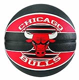 Spalding NBA Team Chicago Bulls 83-503Z Balón de Baloncesto, Unisex, Multicolor, 7